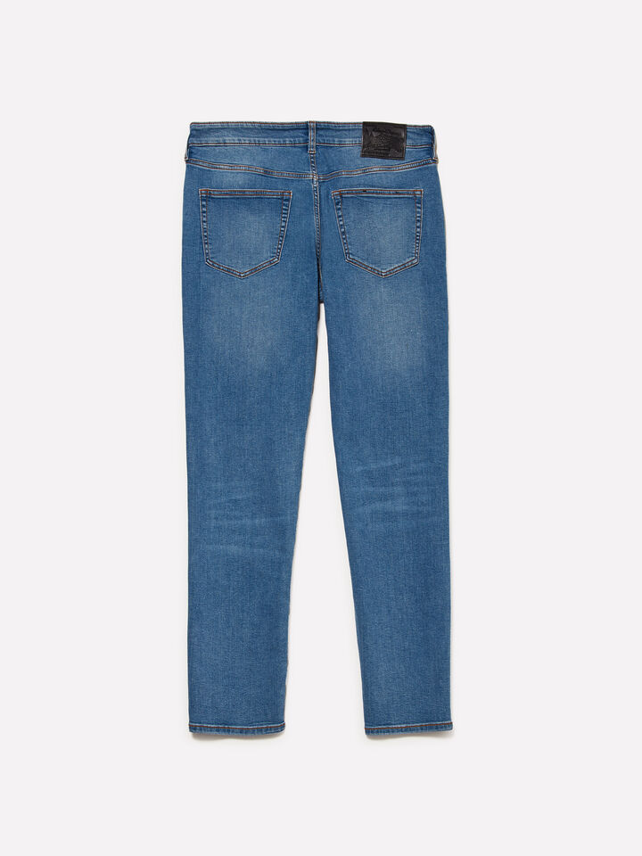 Light blue Style 73 skinny fit jeans - men's skinny fit jeans - Light Blue | Sisley image number 2